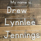 Custom UV sticker for Name Tracing (message ABI if you need a custom size)-UV DTF