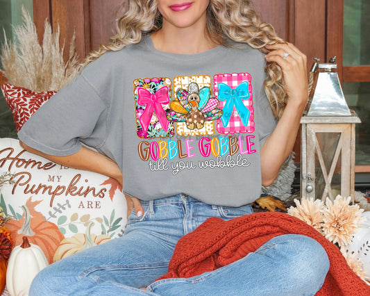 Gobble gobble til you wobble -DTF&UV