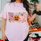 Boo pumpkin ghost pink-DTF