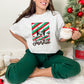 Christmas Junkie Stripes - DTF