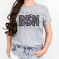 BSN purple sequin stethoscope-DTF