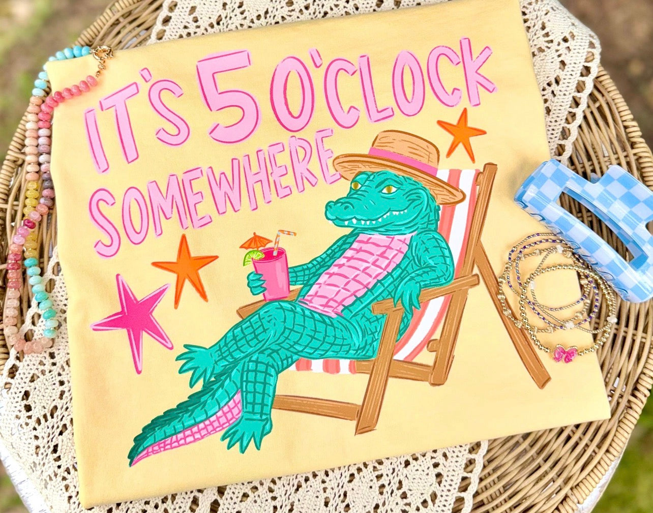 It's 5 o'clock somewhere gator -DTF&UV