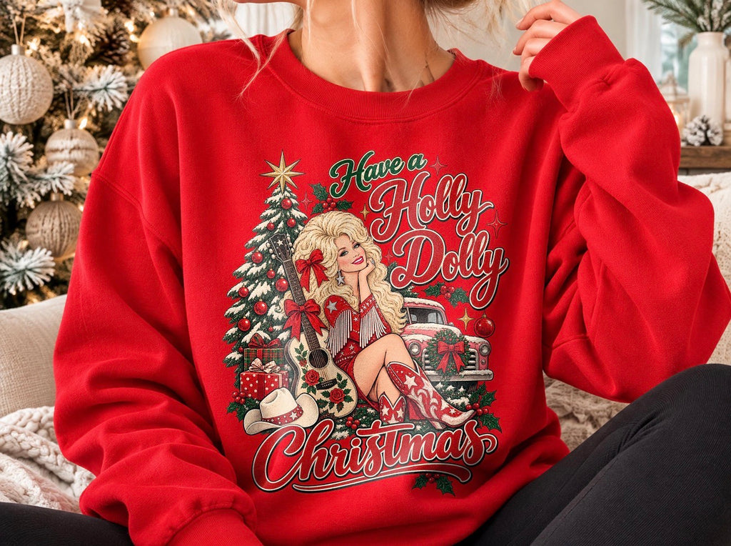 Holly Dolly Christmas- DTF