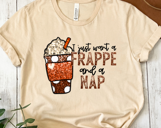 I just want a frappe nap-DTF