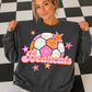 Soccer Pink Orange Stars Mascot (Dropdown)- DTF&UV