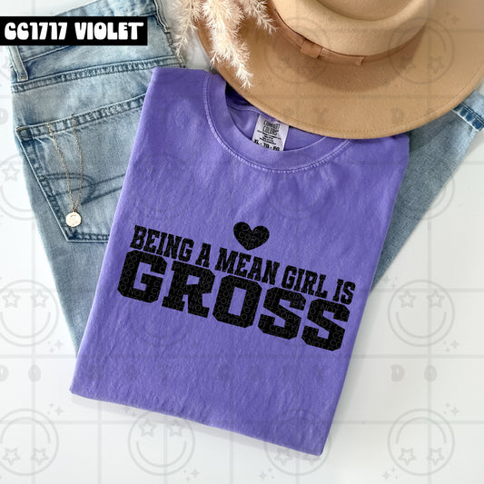 BEING A MEAN GIRL IS GROSS POCKET -DTF&UV