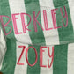 Personalized Embroidered Beach Towels: Embroidered