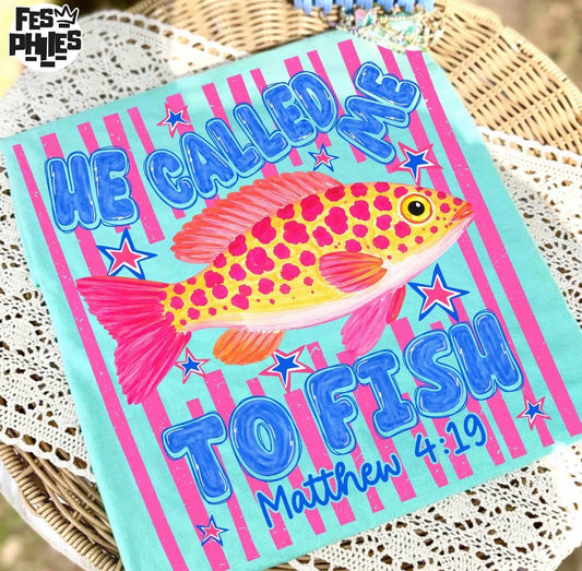 He called me to Fish - DTF&UV