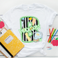 LETTER MASCOT GREEN (dropdown)-DTF&UV