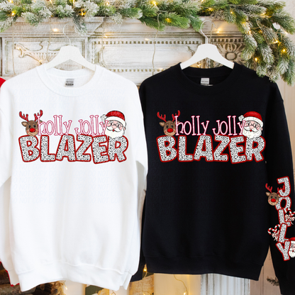 Holly Jolly Mascot Comes with Sleeve (DROPDOWN)-DTF&UV