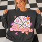 Basketball Pink Orange Stars Mascot (Dropdown)- DTF&UV