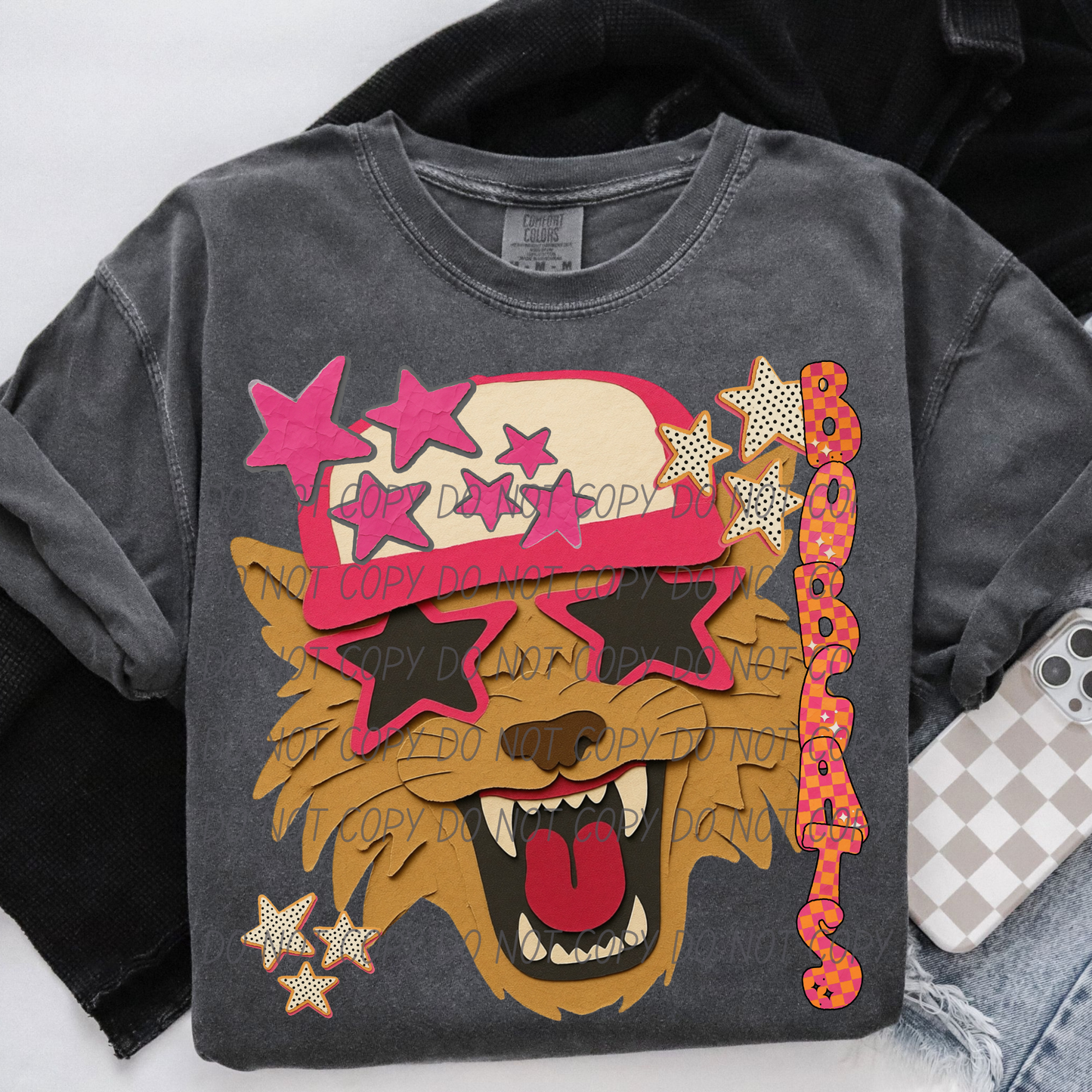 College Mascots Name right side (DROPDOWN)-DTF&UV