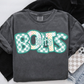 Spring Checkered Mascots (All Mascots are in this listing/dropdown)-DTF