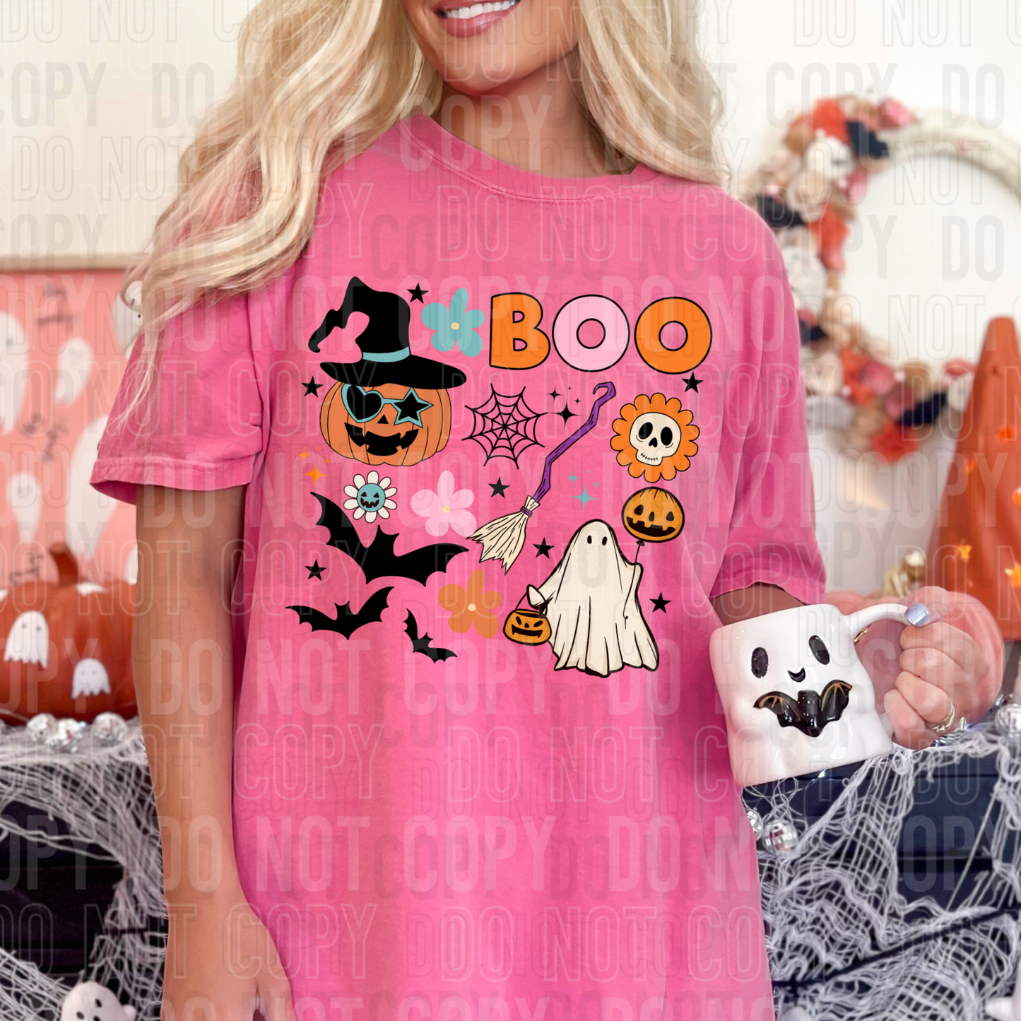 Boo Halloween-DTF