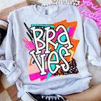 Bright Retro Mascots(Dropdown)-DTF&UV