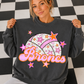 Volleyball Pink Orange Stars Mascot (Dropdown)- DTF&UV