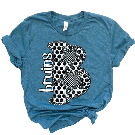 Polka Dot Mascot(Dropdown)-DTF&UV