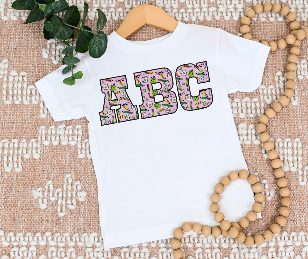 Back to school CUSTOM: (ANY NAME, ANY MASCOT)-DTF&UV