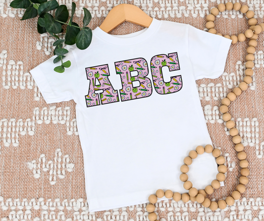 Back to school CUSTOM: (ANY NAME, ANY MASCOT)-DTF&UV