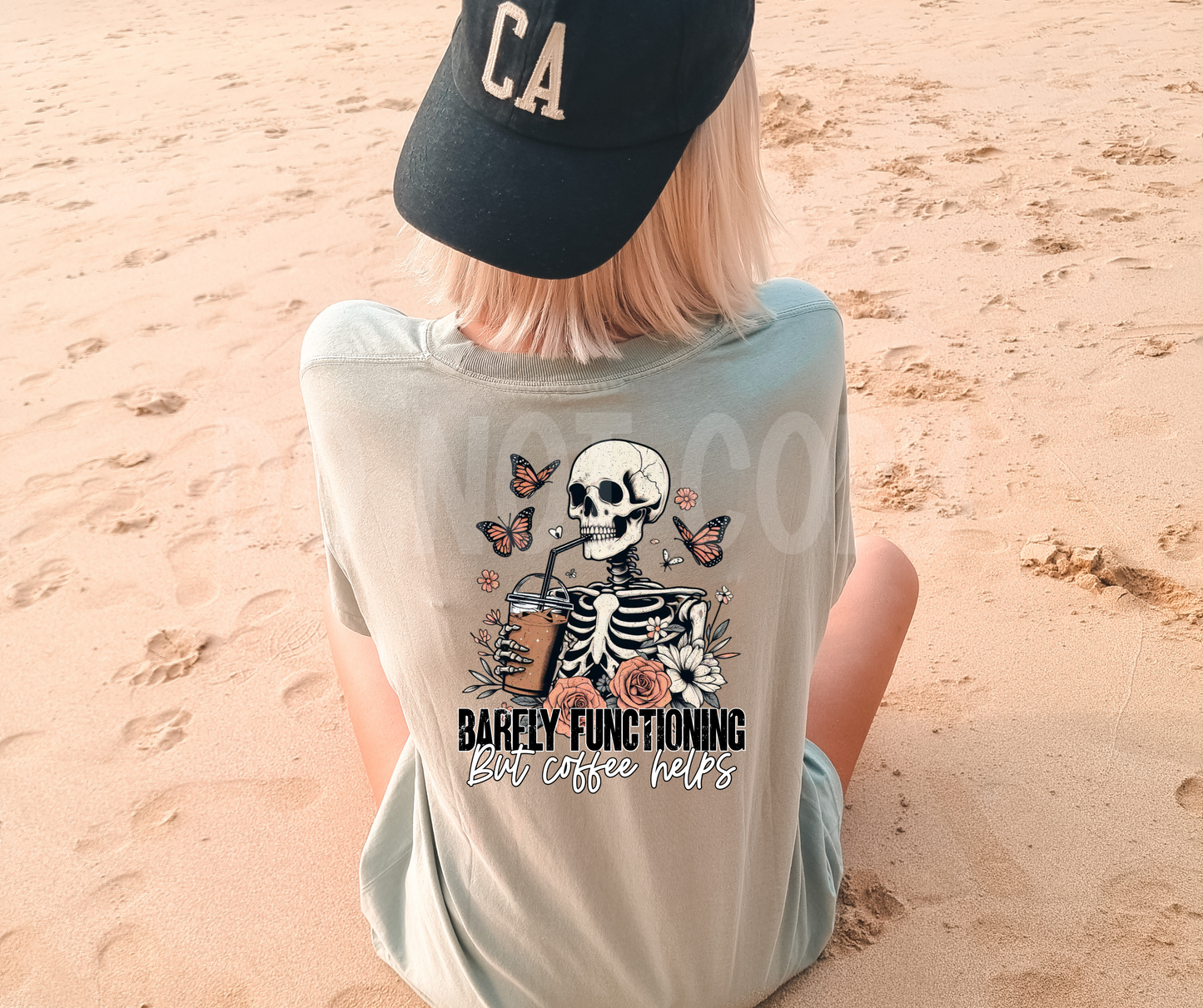 Barely functioning but coffee helps-DTF&UV