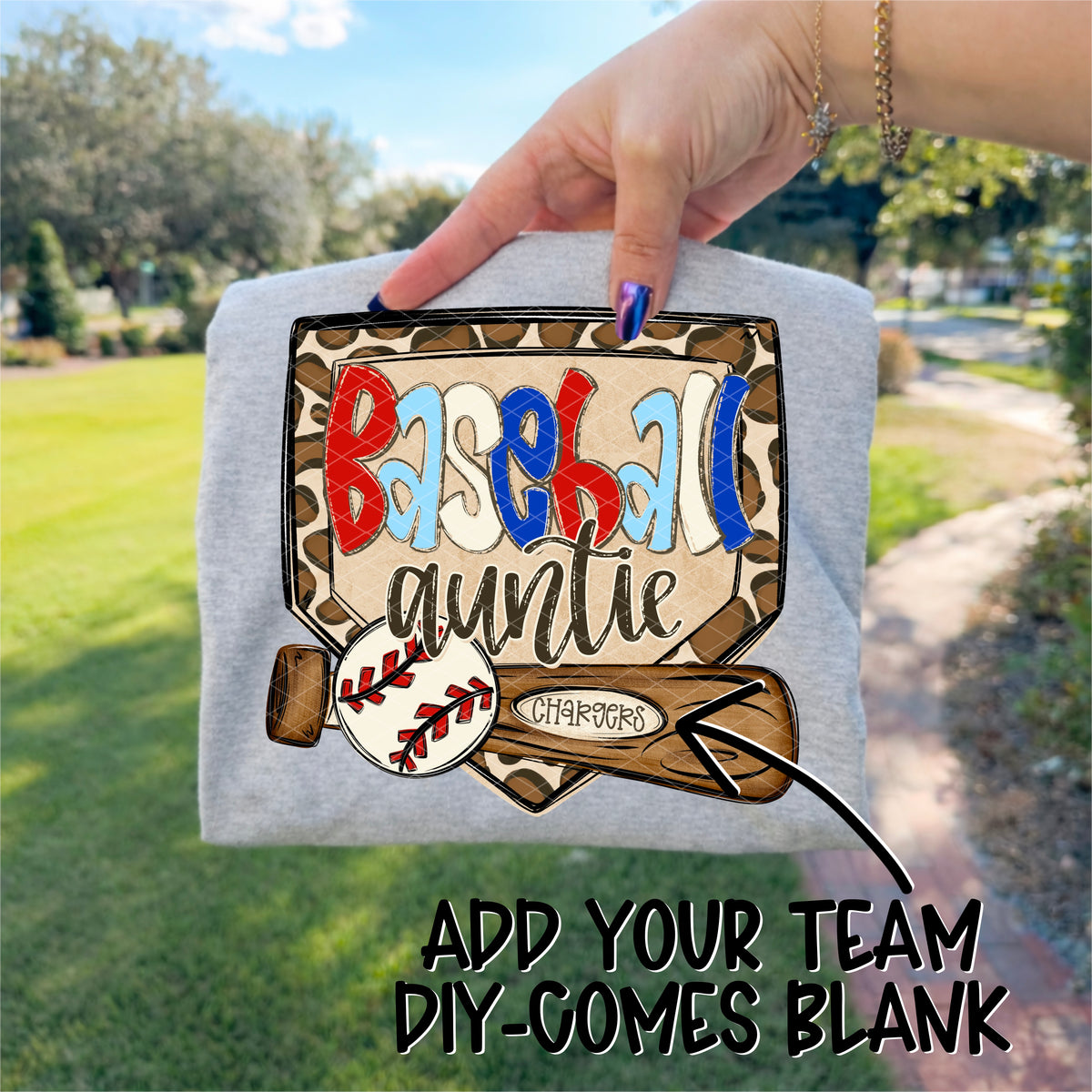 Baseball CUSTOM "Name & Team Name"  -DTF&UV