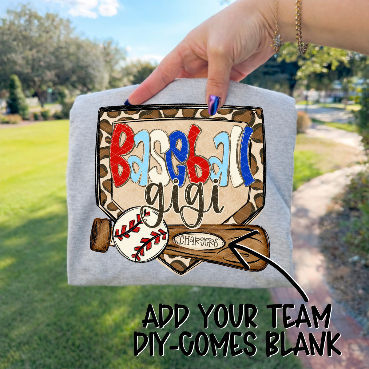 Baseball CUSTOM "Name & Team Name"  -DTF&UV