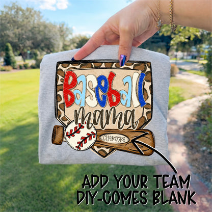 Baseball CUSTOM "Name & Team Name"  -DTF&UV