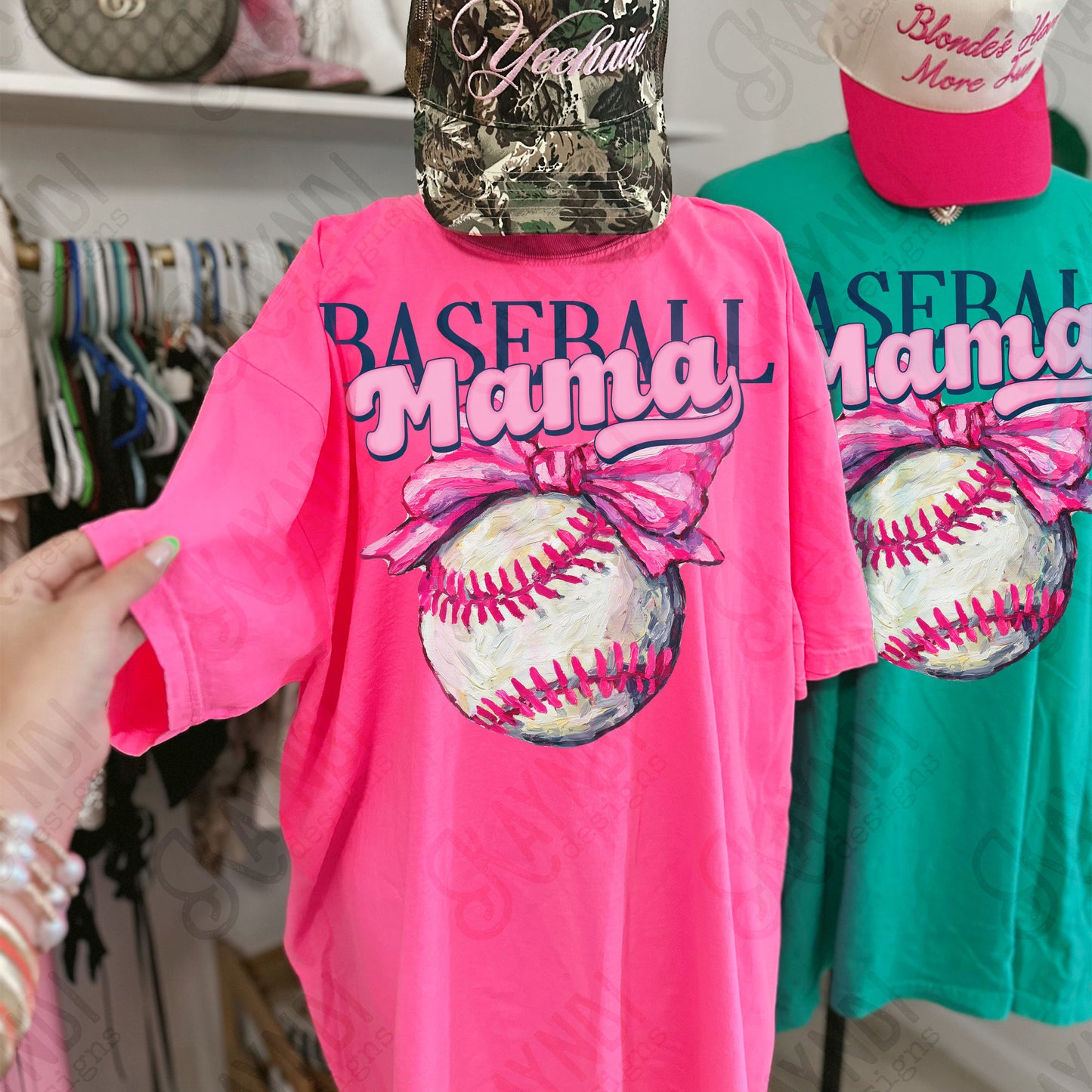 Baseball Mama-DTF&UV