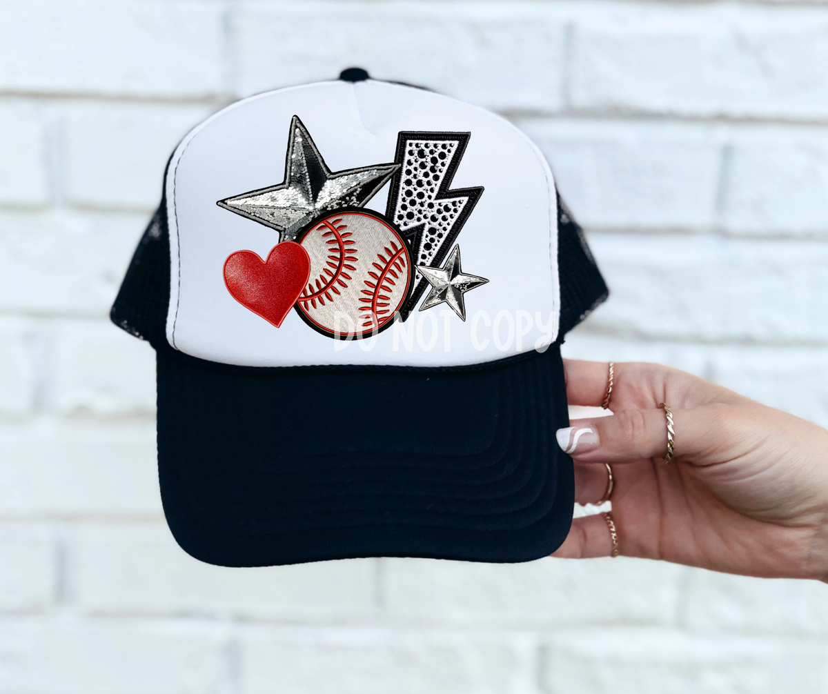 Baseball Hat Patch- DTF