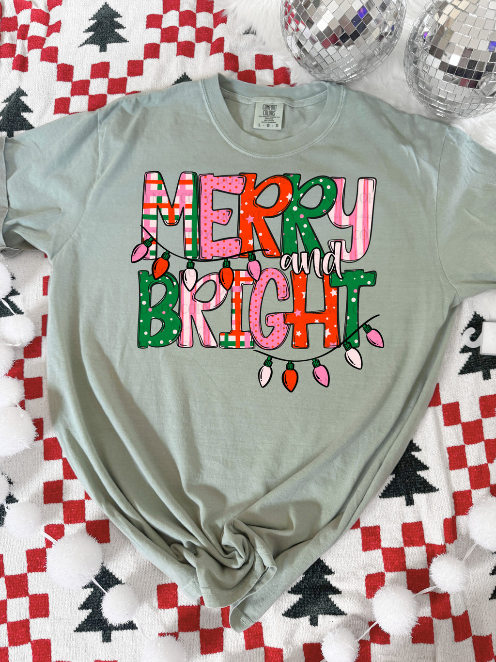 Merry and bright-DTF