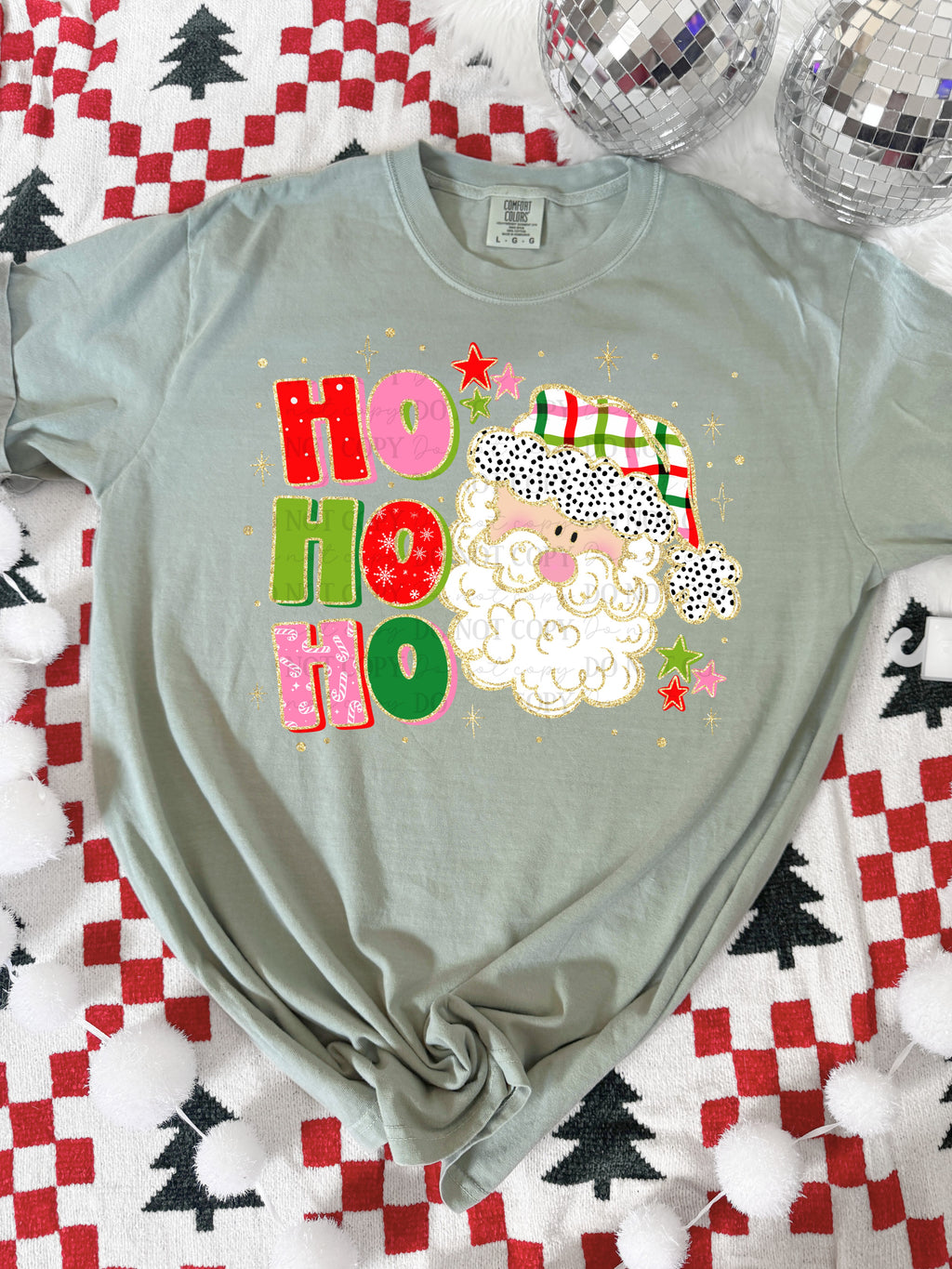 ho ho ho Santa -DTF