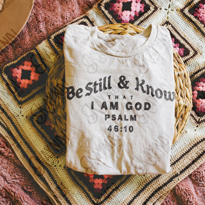 Be Still-DTF&UV