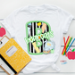 LETTER MASCOT GREEN (dropdown)-DTF&UV