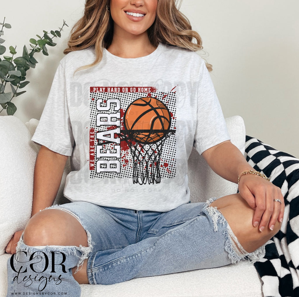 Basketball Mascots(DROPDOWN- ALL IN THIS LISTING)-DTF