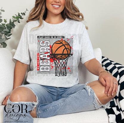 Basketball Mascots(DROPDOWN- ALL IN THIS LISTING)-DTF