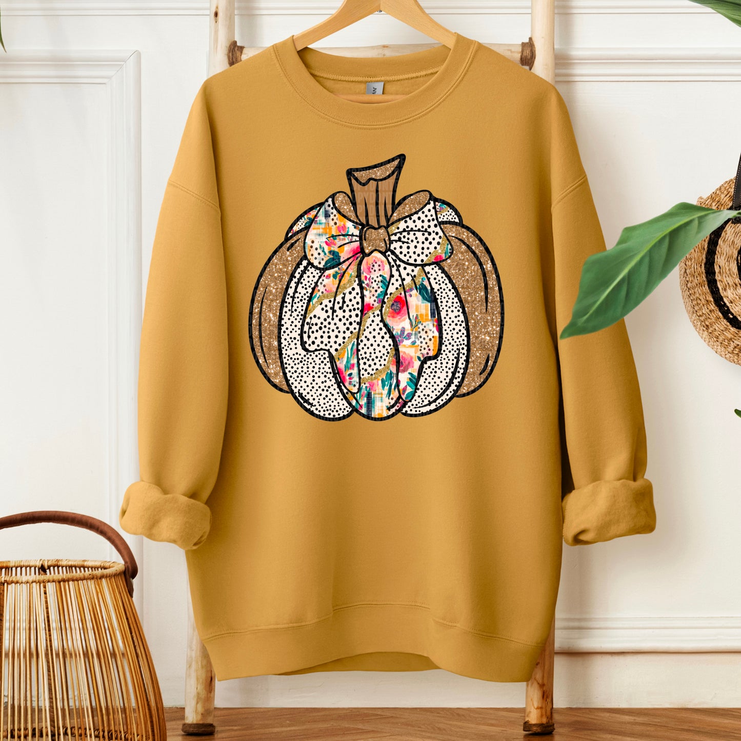 Beautiful fall pumpkin-DTF&UV