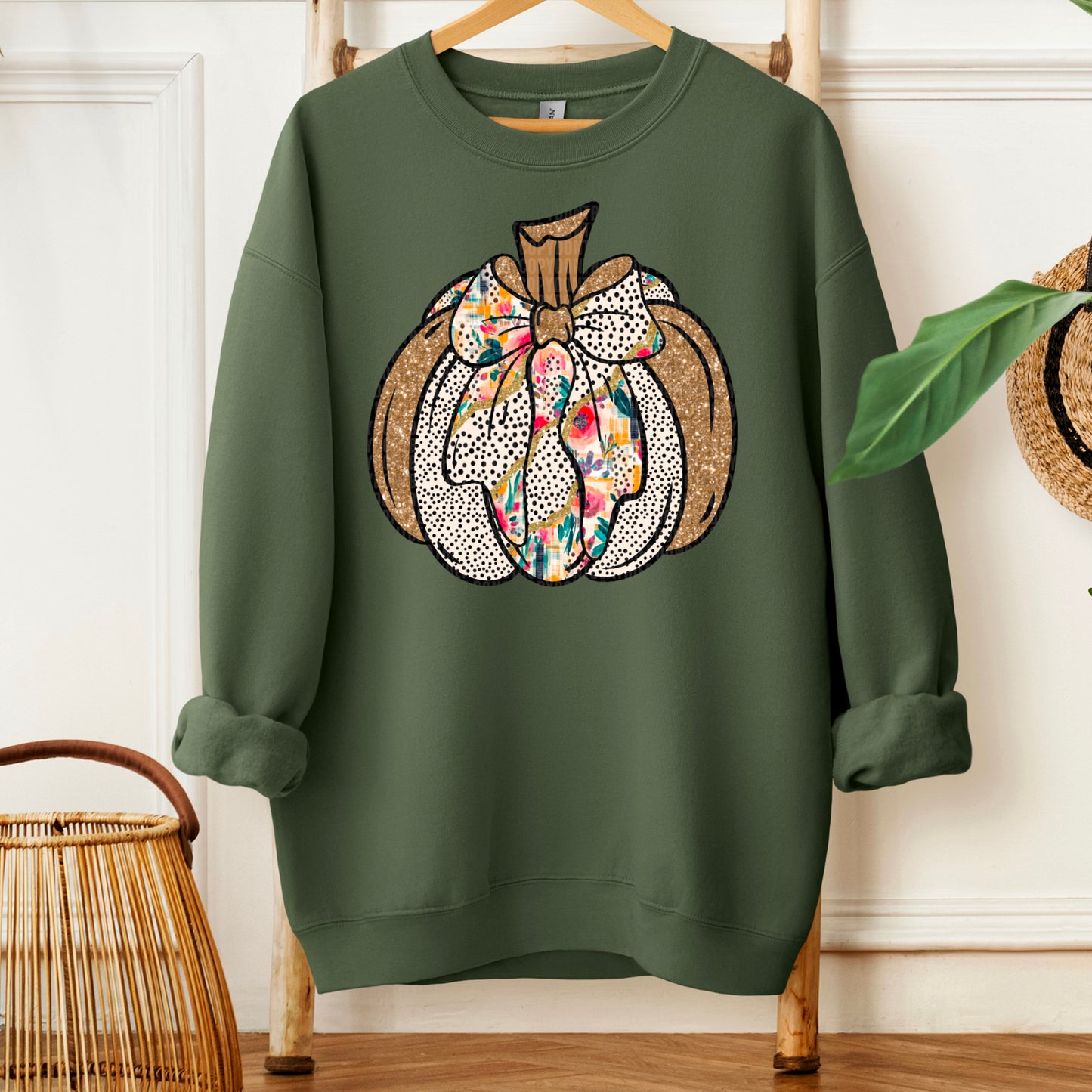 Beautiful fall pumpkin-DTF&UV
