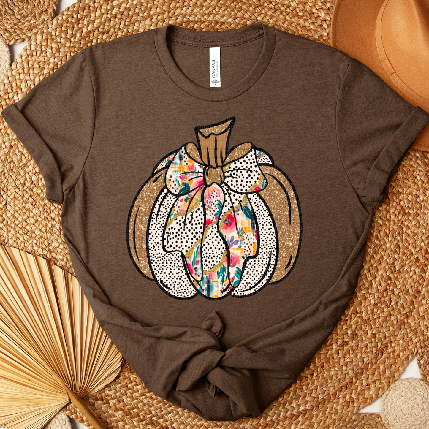 Beautiful fall pumpkin-DTF&UV