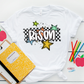 UNISEX STAR MASCOT (dropdown)-DTF&UV