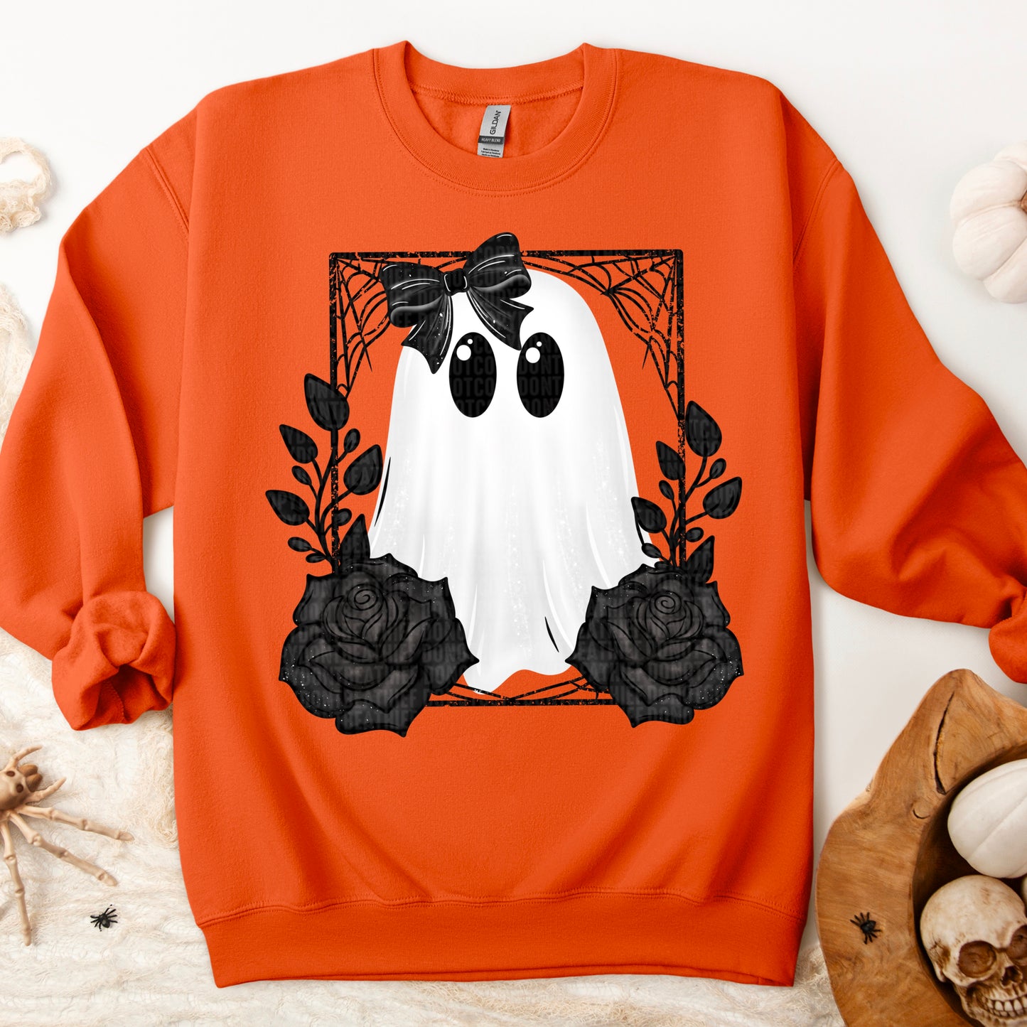 Black White Ghost-DTF&UV