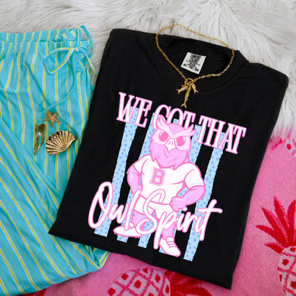 We got that Spirit Mascots (dropdown)-  DTF&UV