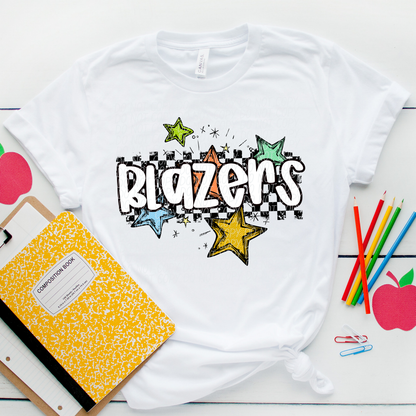 UNISEX STAR MASCOT (dropdown)-DTF&UV