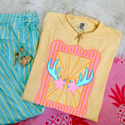Preppy Blue Mascot (dropdown)-  DTF&UV