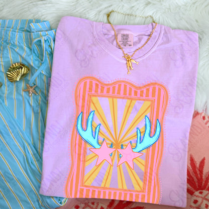 Preppy Blue Mascot (dropdown)-  DTF&UV