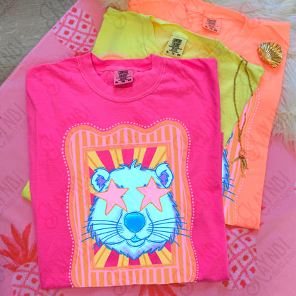 Preppy Blue Mascot (dropdown)-  DTF&UV