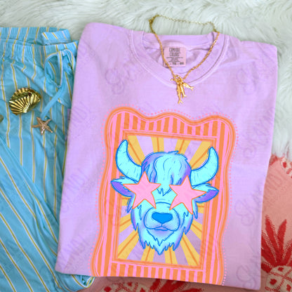 Preppy Blue Mascot (dropdown)-  DTF&UV
