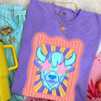 Preppy Blue Mascot (dropdown)-  DTF&UV