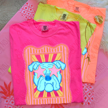 Preppy Blue Mascot (dropdown)-  DTF&UV