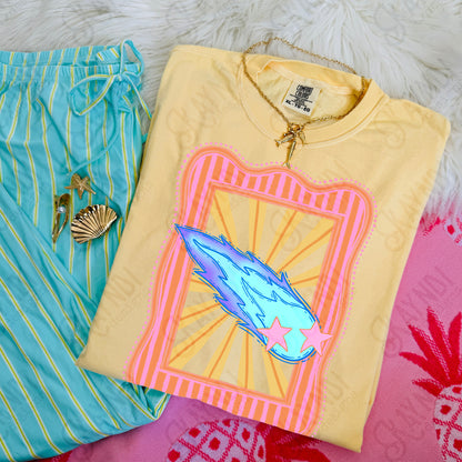 Preppy Blue Mascot (dropdown)-  DTF&UV
