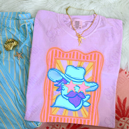 Preppy Blue Mascot (dropdown)-  DTF&UV